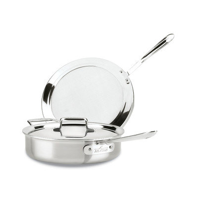 All Clad d5 Brushed Stainless Steel 10.25