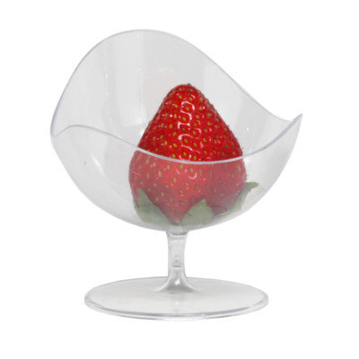 Restaurantware Ball Fruit Chair Color: Clear
