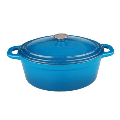 Berghoff International Neo 8-qt. Round Casserole Color: Blue