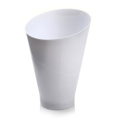 Restaurantware Incline 6.5 oz. Round Cup (100 Count) Color: White