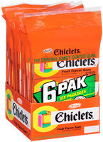 Chiclets® Fruit Flavor Gum 7x6-10 Piece Packs Tray
