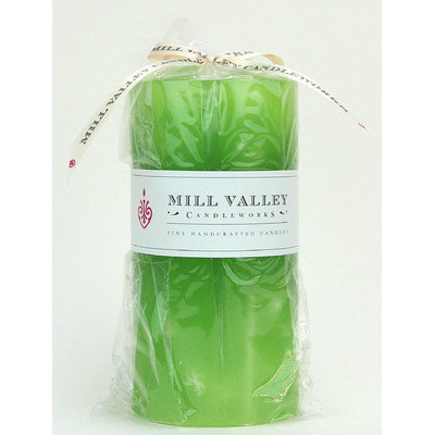 Mill Valley Candleworks Tulip Scented Pillar Candle Size: 6