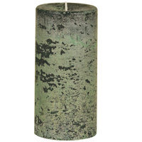 Oddity, Inc. Oddity 53226 3 in. x 6 in. Weathered Pillar Candle Woodland Pack of 2