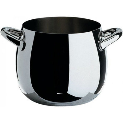 Alessi Mami Stockpot Mirror Polished Stainless Steel 24cm