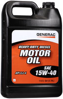 Generac® SAE 15W-40 Heavy-Duty Diesel Motor Oil 1 gal. Jug