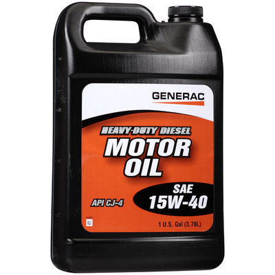 Generac® SAE 15W-40 Heavy-Duty Diesel Motor Oil 1 gal. Jug
