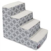 Majestic Pet Products, Inc. Links 4 Step Pet Stair Color: Gray