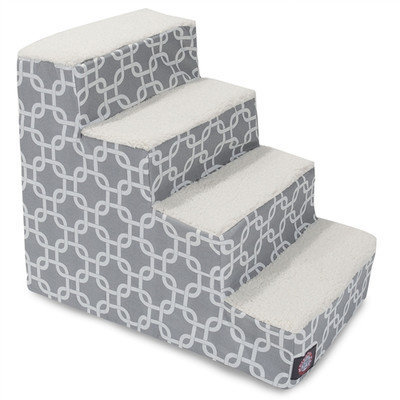 Majestic Pet Products, Inc. Links 4 Step Pet Stair Color: Gray