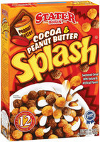 Stater Bros. Cocoa & Peanut Butter Splash Cereal 16.25 Oz Box