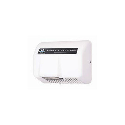 Excel Dryer Automatic Surface Mounted 208 / 230 Volt Hand Dryer in White