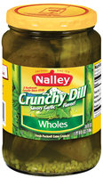 Nalley® Crunchy Kosher Dill Wholes Pickles 24 fl. oz. Jar