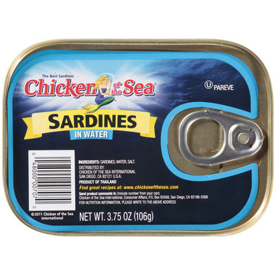 Chicken of the Sea® Sardines in Water 3.75 oz