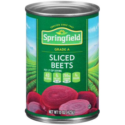 Springfield® Sliced Beets 15 oz. Can