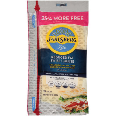 Jarlsberg® Lite Reduced Fat Swiss Cheese 13 ct Pack