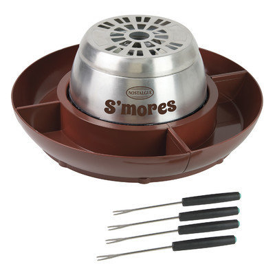 Nostalgia Electrics Electric Stainless Steel S'mores Maker