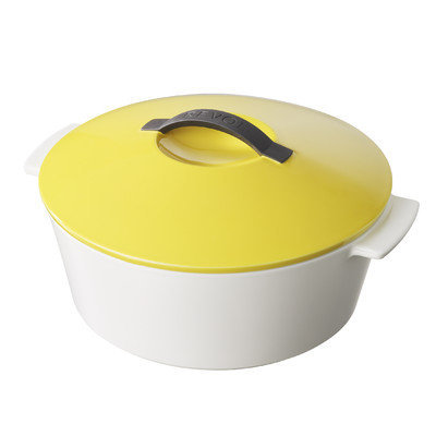 Revolution Giftbox Round Cocotte Color: Seychelles Yellow, Size: 2.75-qt.