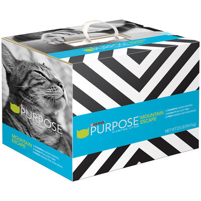 Purina Purpose Mountain Escape Clumping Litter 23 lb. Box