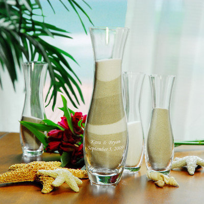 Cathys Concepts Personalized 4pc. Sand Ceremony Unity Set - by Cathy's Concepts - PS3909