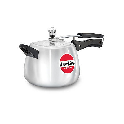 Hawkins Contura Pressure Cooker Size: 4.22 Q