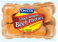 On•Cor® Chuck Wagon Beef Patties 22.5 oz. Package