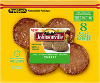 Johnsonville® Fully Cooked Turkey Breakfast Sausage 9.6 oz. Pack
