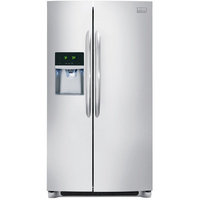 Frigidaire - 182 Cu Ft Top-Freezer Refrigerator - Black