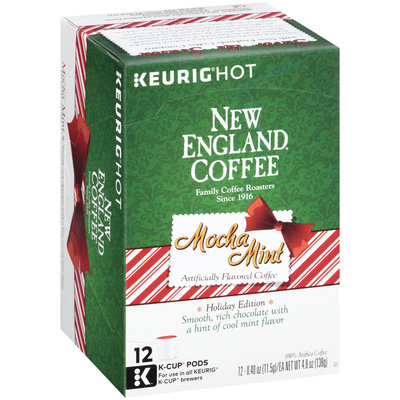 New England Coffee® Keurig® Hot Mocha Mint 12-0.40 oz. Cups