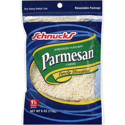 Schnucks® Finely Shredded Parmesan Cheese 6 oz. Bag