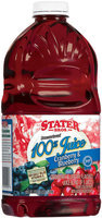 Stater Bros. Cranberry & Blueberry Unsweetened Juice 64 Fl Oz Plastic Bottle