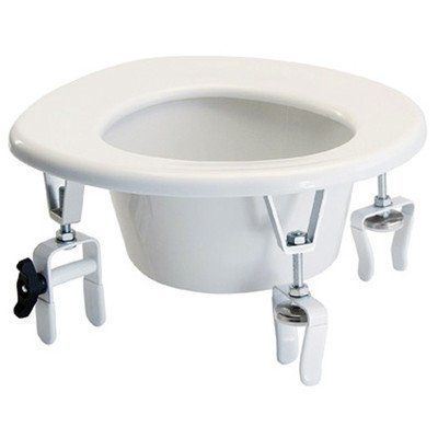 Graham Field Versa Height Raised Toilet Seat With Two Rear Locking