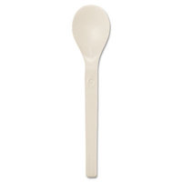 Savannah Supplies Inc. RP06 Compostable Cutlery- Plant Starch/Oil Spoon- 6
