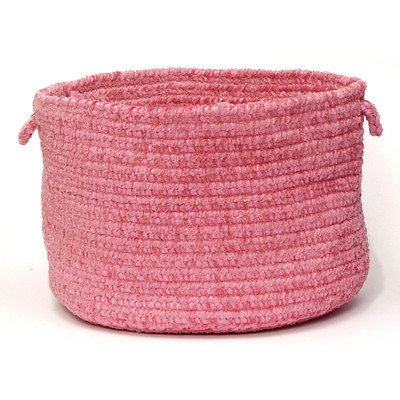 Spring Meadow Braided Utility Basket Color: Silken Rose