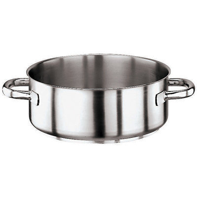 Paderno World Cuisine 11009-18 Rondeau Stainless Steel No Lid