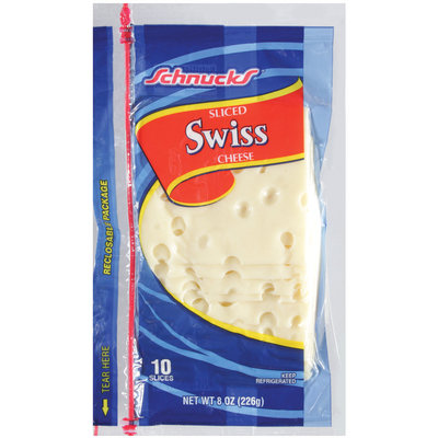 Schnucks® Sliced Swiss Cheese 10 slices