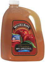 Musselman's Premium Apple Juice W/Calcium & Vit C 100% Juice Gal Jug