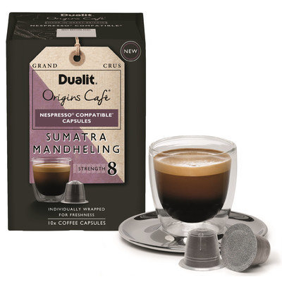 Dualit 50-Count Origins Sumatra Mandheling Espresso Capsules