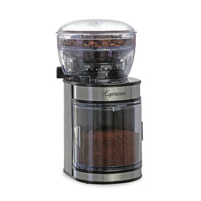 Capresso Ceramic Burr Grinder with Removable ceramic Disc Burr Grinder