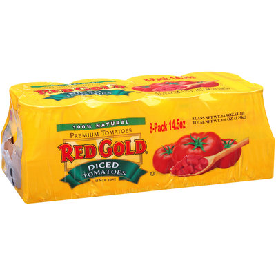 Red Gold® Diced Tomatoes 8-14.5 oz. Cans