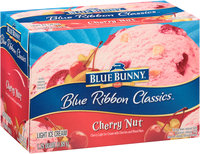 Blue Bunny® Blue Ribbon Classics™ Cherry Nut Light Ice Cream 1.75 qt. Carton