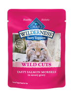 THE BLUE BUFFALO CO. BLUE™ Wilderness® Wild Cuts Tasty Toppers Tasty Salmon Morsels in Savory Gravy