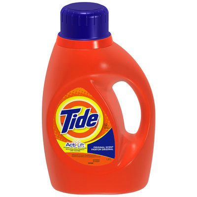 Tide Original Scent Liquid Laundry Detergent 1.47 L Bottle