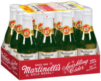 Martinelli's Gold Medal® Premium 100% Pure Juice 8.4 Oz Sparkling Cider 12 Pk Box