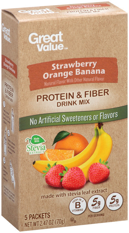 Great Value Protein & Fiber Drink Mix