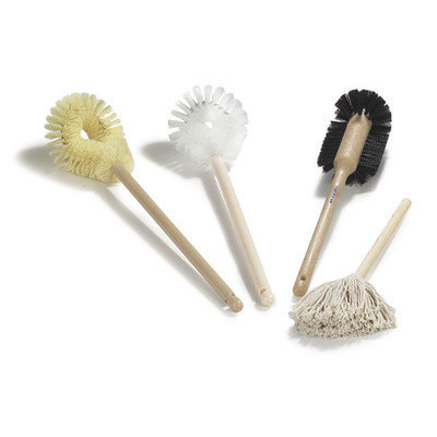 Carlisle 3623200 - Cotton Top BBQ Grill Mop, 10-in