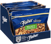 Fisher® Chef's Naturals® Walnut Halves & Pieces 16 oz. Stand-Up Bag