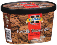 Hagan Dutch Chocolate Ice Cream 1.5 Qt Carton
