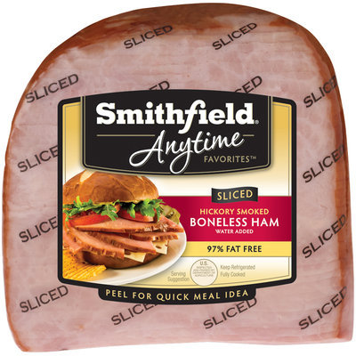 Smithfield Anytime Favorites™ Sliced Hickory Smoked Boneless Ham Pack