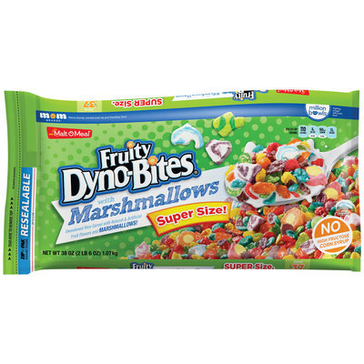 Malt-O-Meal® Fruity Dyno-Bites® with Marshmallows Cereal 38 oz. Bag