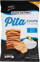 Snack Factory® Sea Salt Pita Chips 6 oz. Bag