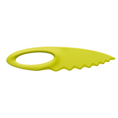 Koziol Sahsa Gourmet Kid Safe Knife, Green, Large